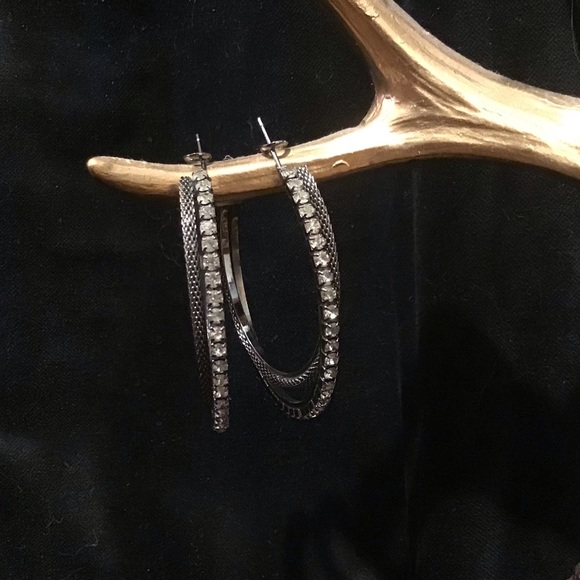Jewelry - 🔴CZ HOOP EARRINGS🔴